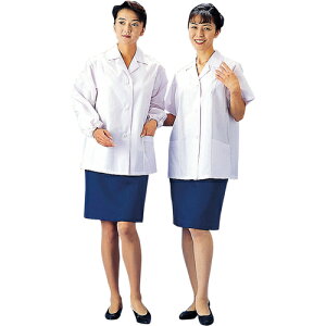 サカノ繊維 女子白衣 半袖 SKA337 3L【取寄商品】