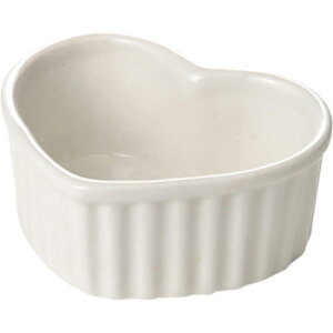 エムテートリマツ 耐熱性陶器 ハート型スフレ【取寄商品】