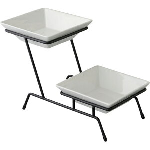 メイフェア MF 正角浅ボール2段スタンド PA40362【取寄商品】