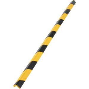 トラスコ中山 安心クッションL字型小黒・黄1本入り【取寄商品】