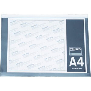 トラスコ中山 ファスナー付クリアケースA5【取寄商品】