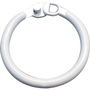 トラスコ中山 樹脂製カードリング3.5mmX径25mm10個入【取寄商品】