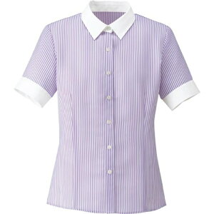 ボンマックス 半袖ブラウス RB4555 パープル 21号【取寄商品】