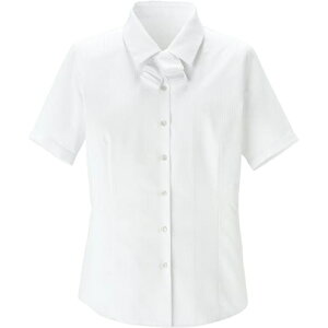 ボンマックス 半袖ブラウス RB4558 ホワイト 19号【取寄商品】