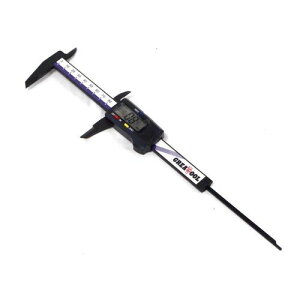 アークランズ カーボンデジタルノギス 100mm【取寄商品】