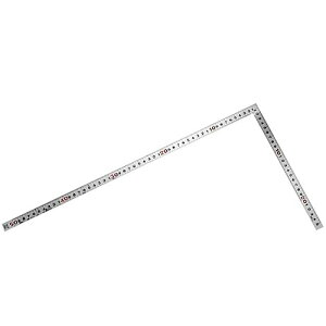シンワ測定 曲尺平ぴた シルバー 50cm/1尺6寸 併用目盛【取寄商品】