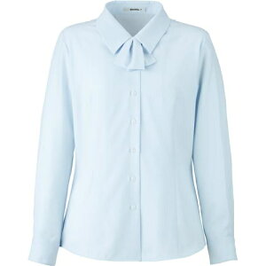 ボンマックス 長袖ブラウス ブルー RB4170 21号【取寄商品】