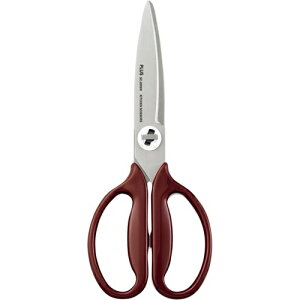 プラス フィットカットC 料理はさみ 紙箱 カカオブラウン【取寄商品】