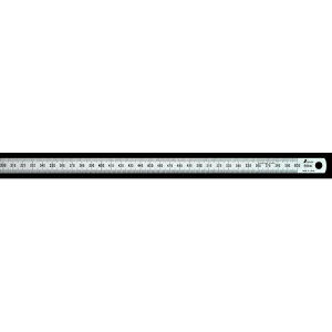 シンワ測定 細巾直尺 シルバー 60cm【取寄商品】