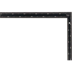 シンワ測定 ラフタースコヤ 黒色 60×40cm 白目盛【取寄商品】