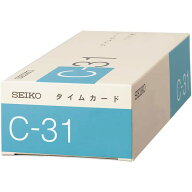 セイコーソリューショ タイムカードC−31　100枚入