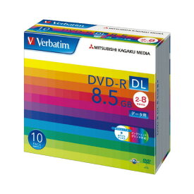 三菱ケミカルメディア DVD−Rデータ用（2層）8倍速IJ対応　10枚P