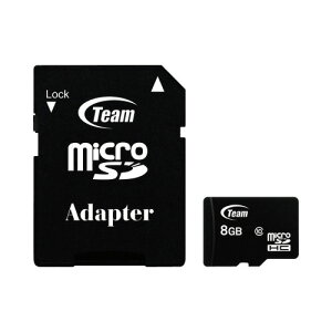 TEAM microSDHC�J�[�h�@class10�@8GB