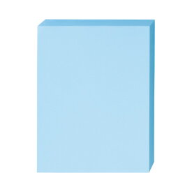 カウネット スタンダードカラーペーパー　A4　1冊×3　ブルー