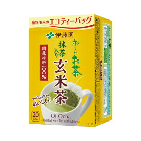 伊藤園 おーいお茶ティーバッグ　抹茶入玄米茶　20袋入×3