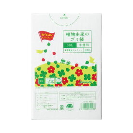 カウネット　「カウコレ」プレミアム 植物由来の高密度ゴミ袋　30L　30枚×10