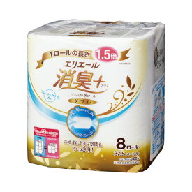 大王製紙 エリエールコンパクト消臭＋W37．5m　8個入×8