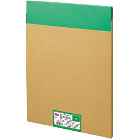 カウネット「カウコレ」プレミアム 収納しやすい箱入り色画用紙　四つ切　緑　100枚