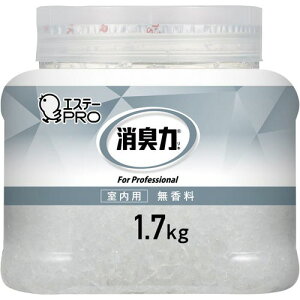 エステー 消臭力業務用クラッシュゲル室内本体無香料1.7kg