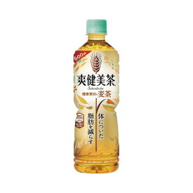 コカ・コーラ 爽健美茶　健康素材の麦茶600ml　24本