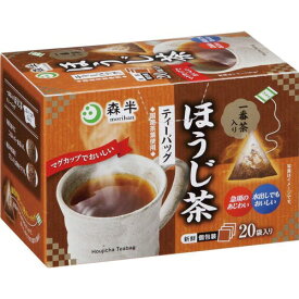 共栄製茶 森半　一番茶入りほうじ茶　1．8g×20P