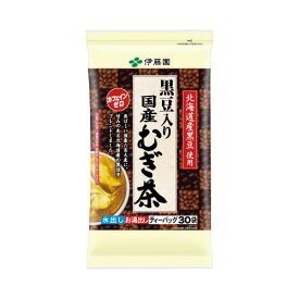 伊藤園 黒豆入り国産むぎ茶ティーバッグ　30袋×3