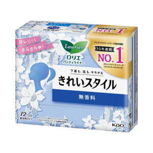 花王 ロリエ きれいスタイル無香料 72コ入