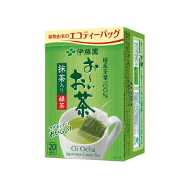 伊藤園 おーいお茶ティーバッグ　抹茶入り緑茶　20袋入×3