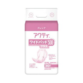 日本製紙クレシア アクティ　ワイドパッド500　プラス　30枚×6