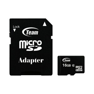 TEAM microSDHC�J�[�h�@class10�@16GB