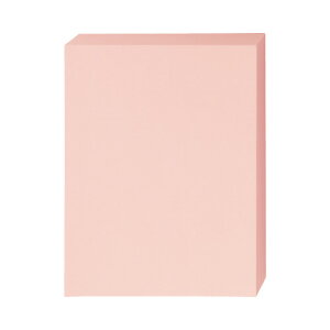 カウネット カラー用紙(厚口)中厚口76g A4 ピンク 1箱