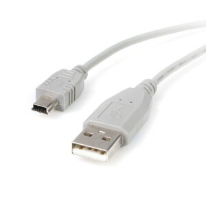 スターテック MiniB−USB 2.0ケーブル 3m【取寄商品】
