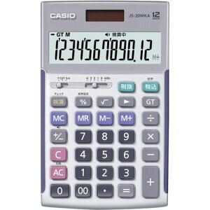 カシオ 本格実務電卓 検算 JS−20WKA−SR