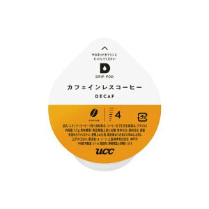 UCC DRIPPOD カフェインレスコーヒー 12杯