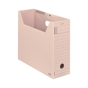 コクヨ ファイルボックス Fタイプフタ付 A4横 桃