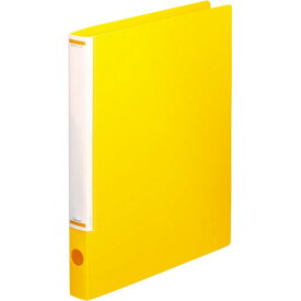 カウネット「カウコレ」プレミアム マニュアルリングファイル背幅32mmA4縦　黄　3冊