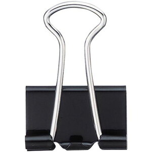 カウネット 「カウコレ」プレミアム ダブルクリップ(オープン箱)黒 小 20個入×5