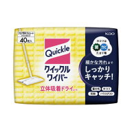 花王 クイックルワイパー立体吸着ドライシート40枚×6