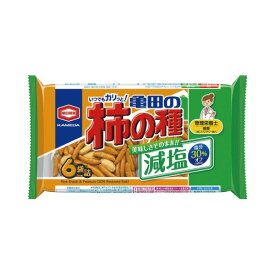 亀田製菓 減塩亀田の柿の種6袋×3