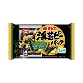 亀田製菓 海苔ピーパック　4袋詰
