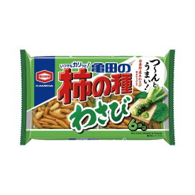 亀田製菓 亀田の柿の種わさび　6袋詰×5