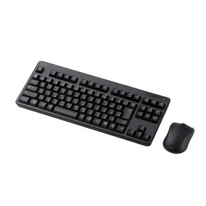 エレコム マウス付無線キーボード メンブレン式 コンパクト