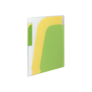 コクヨ ポケットブック<ノビータ>4Pチャック付 黄緑