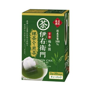 宇治の露製茶 伊右衛門 名匠 抹茶入り煎茶TB20袋×3