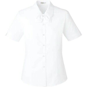 ボンマックス 半袖ブラウス RB4546−15 ホワイト 17号【取寄商品】