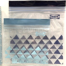 IKEA イケア ISTAD イースタード 袋 60枚入り プラスチック袋 フリーザーバッグ 透明袋 保存袋 70525655(袋nvb60)ジッパー バッグ ジップ ジップロック