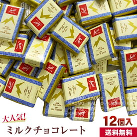 スイスデリス チョコレート 12個 チョコ ミルクチョコレート (食品スイス12)スイス産 個包装