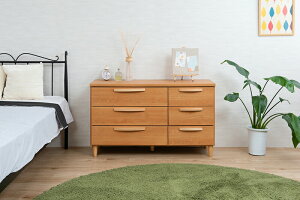 クーポン配布中/完成品 日本製【Rivera】北欧スタイル スリムチェスト 3段引き出し 6杯 幅110×奥行40×高さ65.5cm 木製脚 タンス 引出し キッチン リビング 収納 ランドリー テレビ台 TV台 テレビ