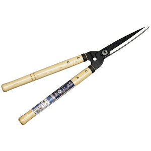クーポン配布中/ニシガキ 刈吉 銀 短柄刈込鋏160 幅155×高さ535×奥行30mm N-370 全鋼全焼き入れ 調整簡単なダイヤル式 鏡面仕上げ 高級鍛造品 園芸道具 剪定鋏 枝切り鋏 草切り枝きり鋏 刈り込み