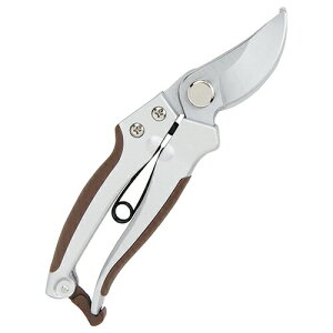 クーポン配布中/千吉 アルミ柄剪定鋏G付 200mm 切断15mm 幅50×高さ200×奥行20mm SGP-48 アルミダイキャスト 樹脂グリップ付 クッションゴム付 園芸道具 植木 果樹 刈り込み ハサミ バサミ ガーデニ